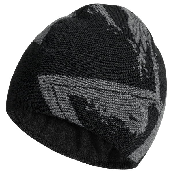 Emblemo Merino Beanie — Black