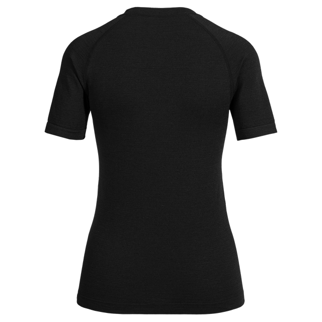 Lerta Women's Seamless Merino T-shirt — Black
