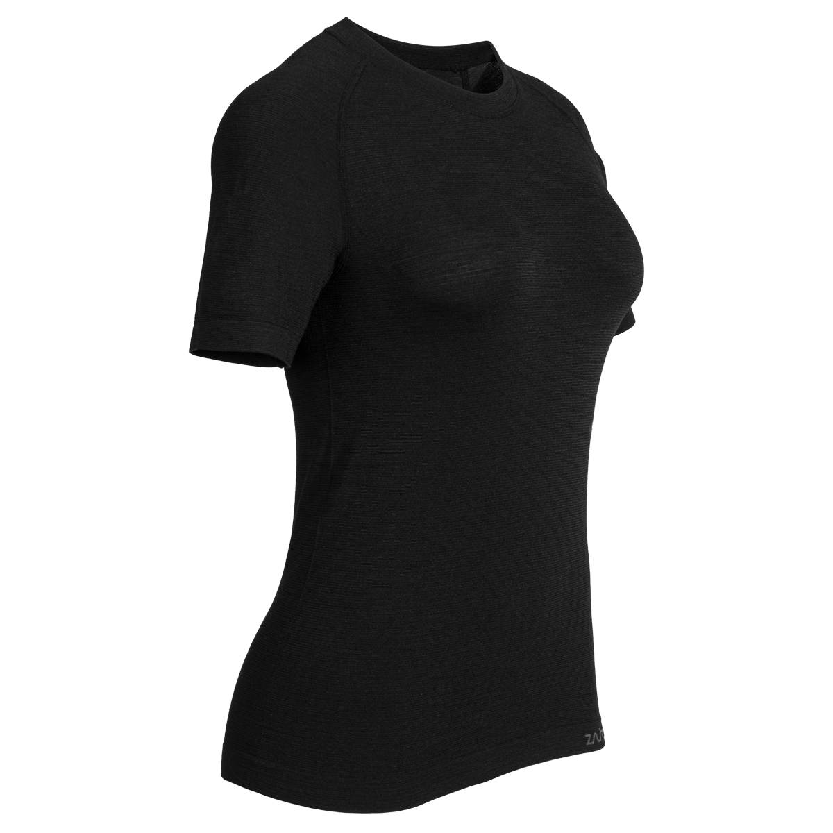 Lerta Women's Seamless Merino T-shirt — Black