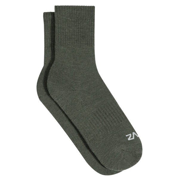 Termo Wool High Socks — Dark Olive