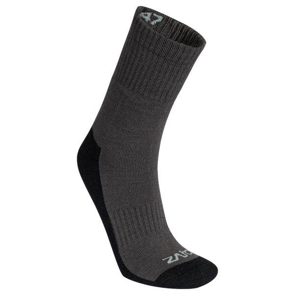 Termo Wool High Socks — Off Black