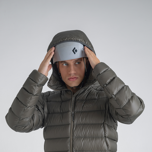 Alto Men's Ultralight Down Jacket — Black Olive