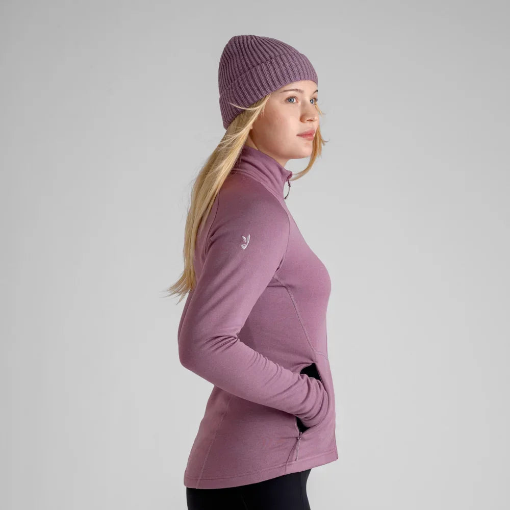 Amiko Women's Fleece Jacket — Harbor Blue
