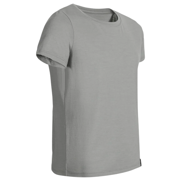 Amo Kid's Merino T-shirt — Dove Grey