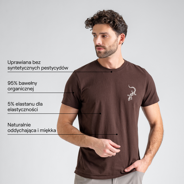 Arbo Men's Organic Cotton T-shirt — Frost Blue