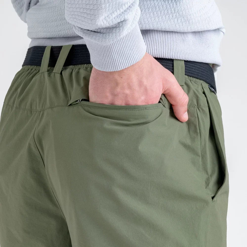 Folio Men's Light Urban Shorts — Oil Green