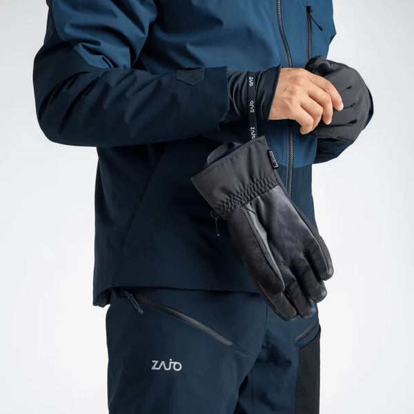 Glacio Insulated Ski Gloves — Black