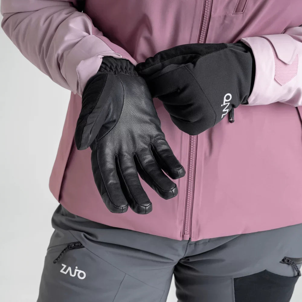 Glacio Insulated Ski Gloves — Black