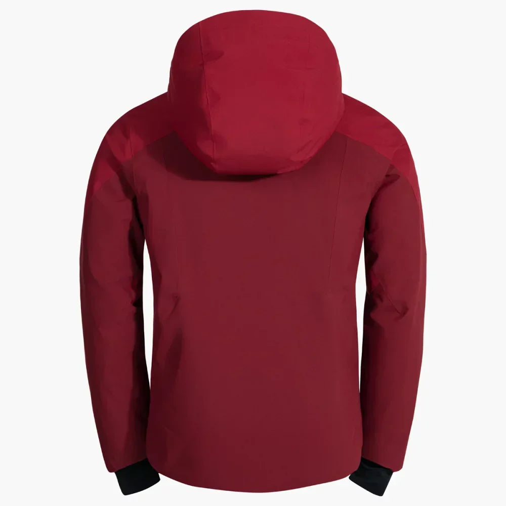 Glacio Men's Insulated Ski Jacket — Dark Red