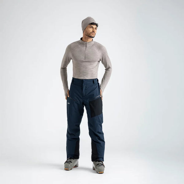 Glacio Men's Insulated Ski Pants — Dark Navy