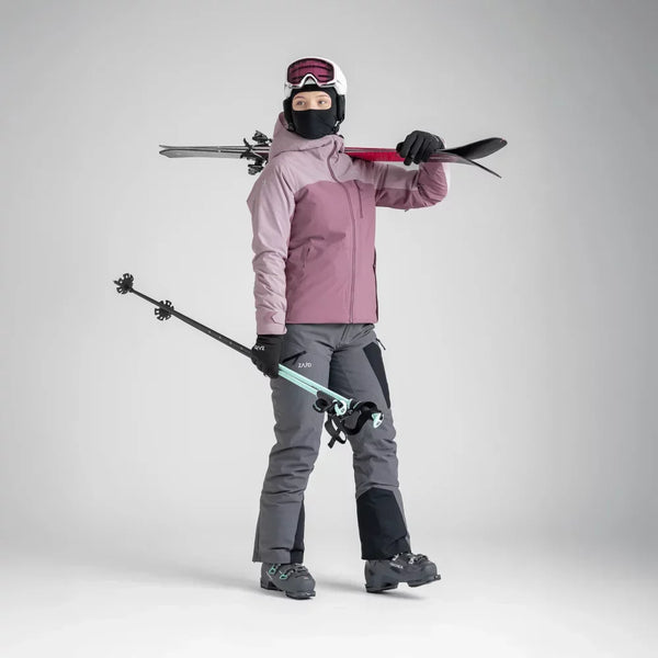 Glacio Women's Insulated Ski Jacket — Light Rose