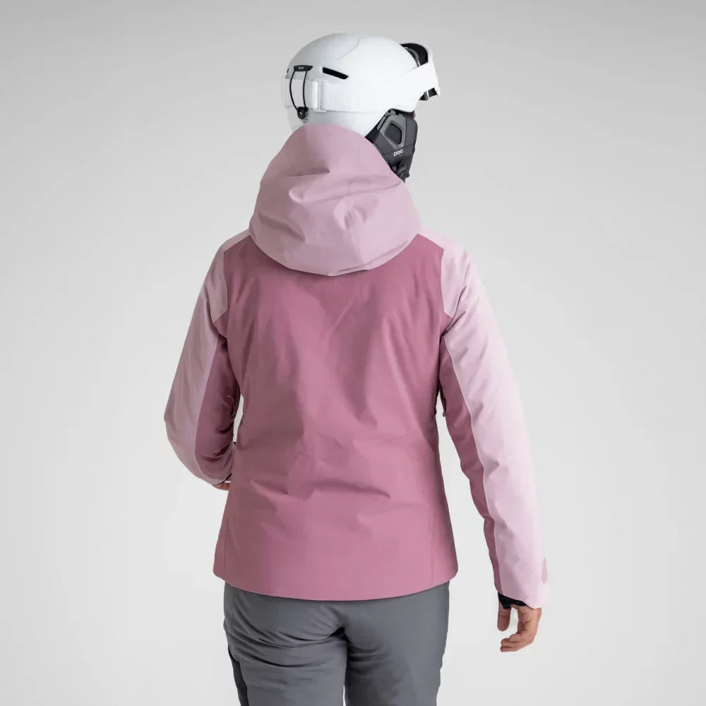 Glacio Women's Insulated Ski Jacket — Light Rose