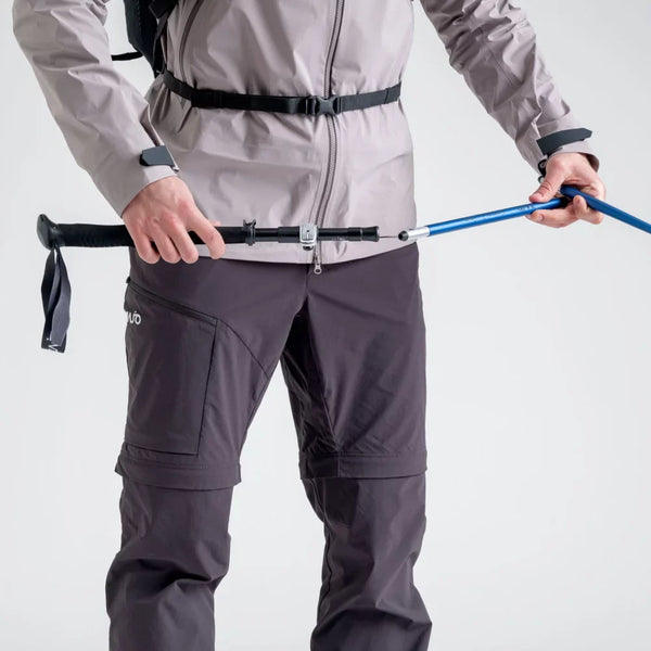 Grimpi Z-Fold Trekking Poles — Navy