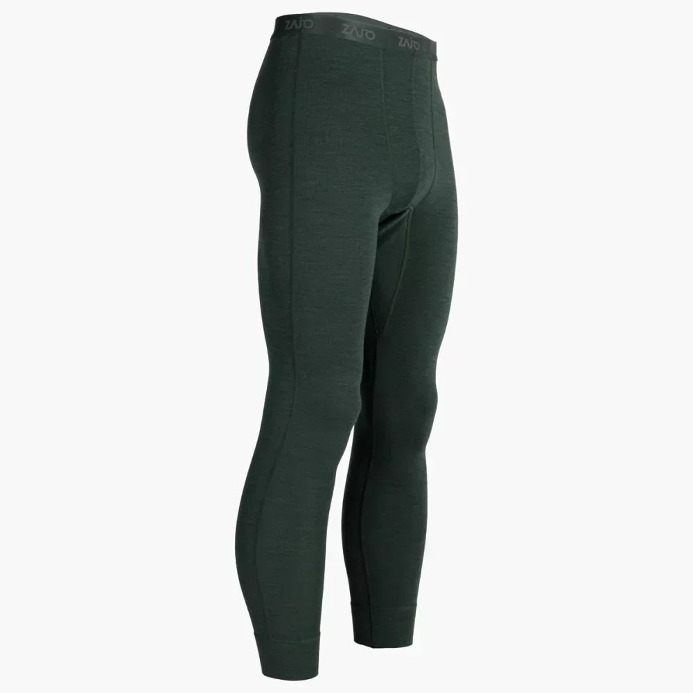 Hejma Men's Merino Pants — Dark Green