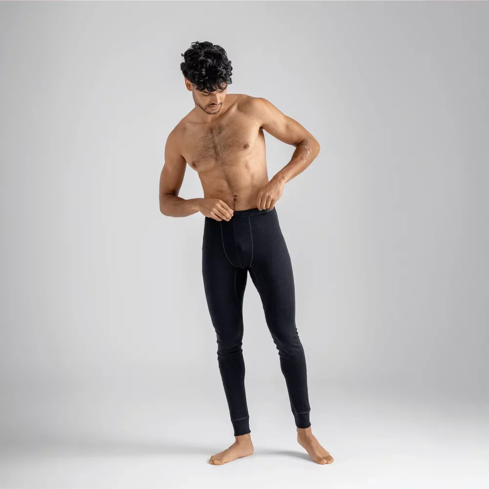 Hejma Men's Merino Pants — Dark Green