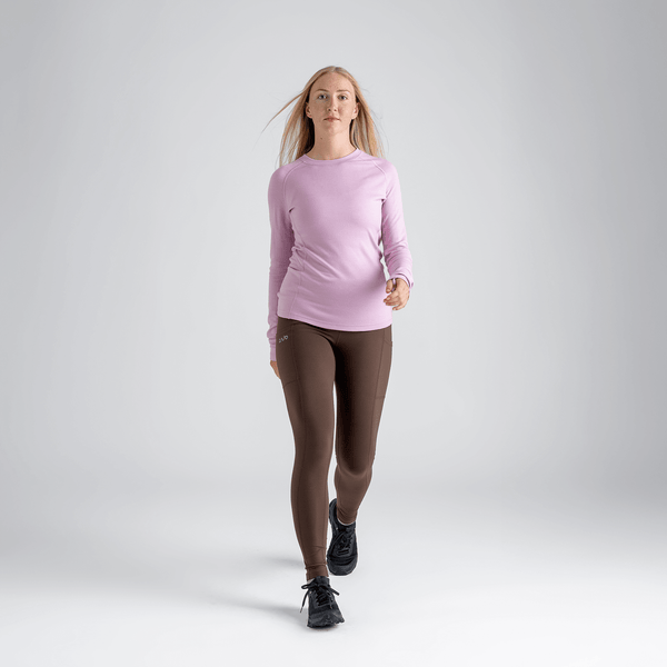 Hejma Women's Merino Longsleeve — Taupe Beige
