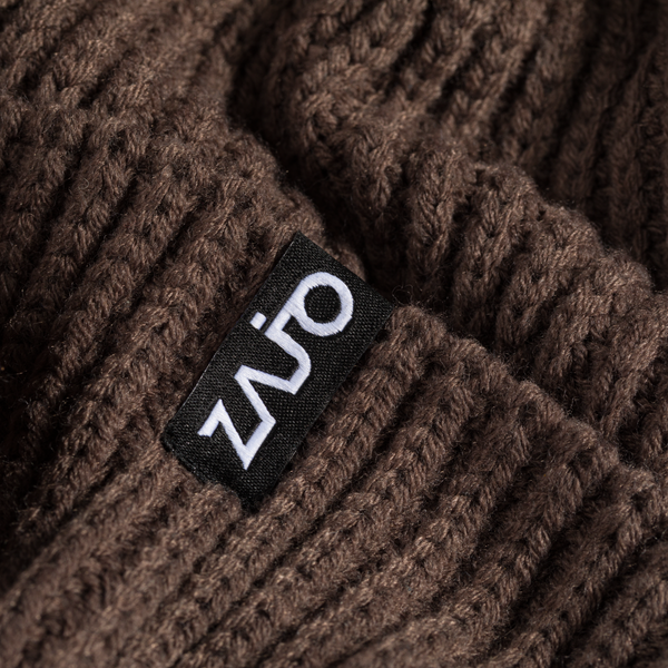 Hela Beanie — Cocoa Brown