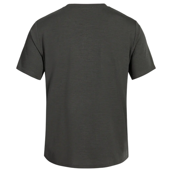 Kora Men's Merino Graphic T-shirt — Black Olive Element