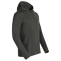 Kora Men's Merino Hoodie — Black Olive