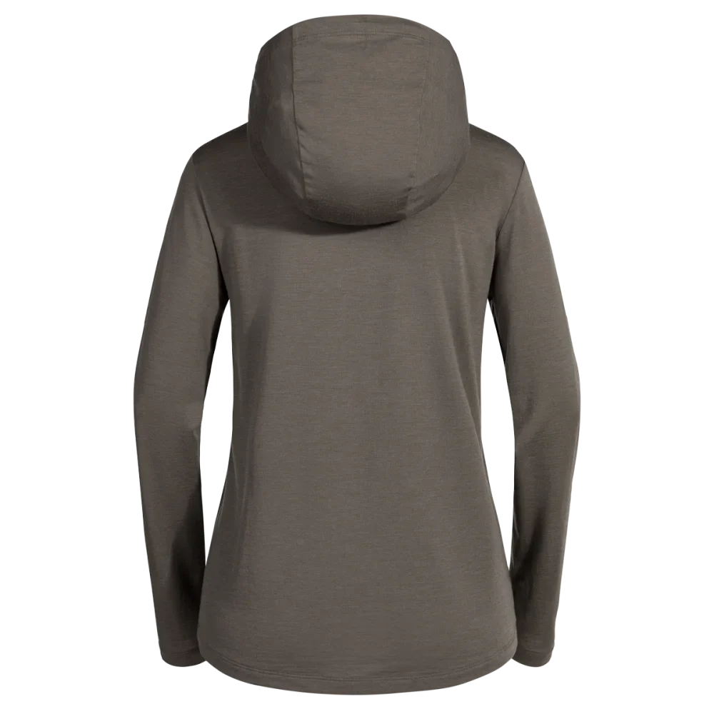 Kora Women's Merino Hoodie — Falcon Grey