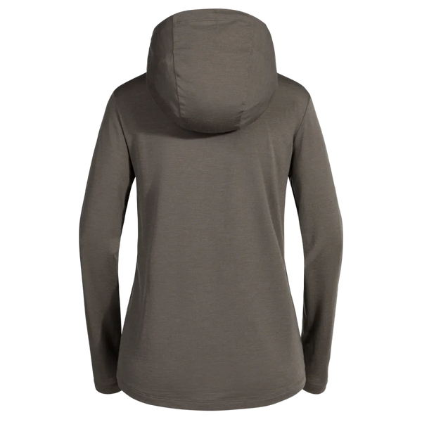 Kora Women's Merino Hoodie — Falcon Grey