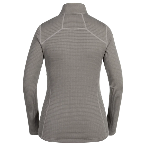 Kovri Women's Merino Grid Jacket — Taupe Beige