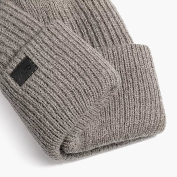 Lana Alpaca Wool Beanie — Beige