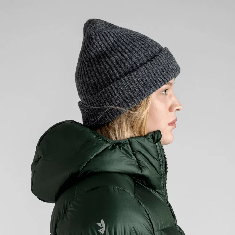 Lana Alpaca Wool Beanie — Off White