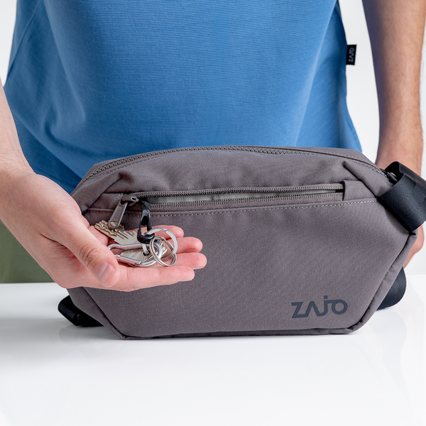 Monda Crossbody Bag — Falcon Grey