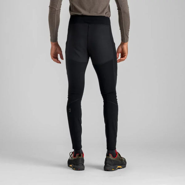 Montaro Men's Thermal Elastic Tights — Black