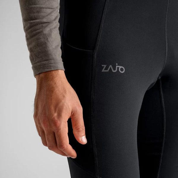 Montaro Men's Thermal Elastic Tights — Black