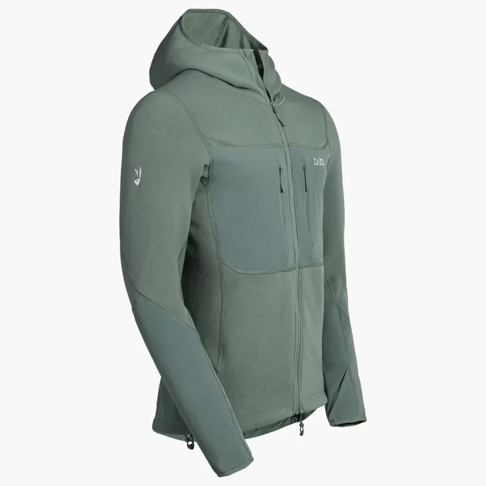 Monto Men's Fleece Jacket — Sage Green
