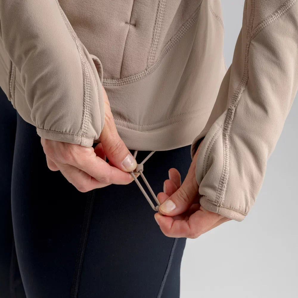 Monto Women's Fleece Jacket — Sage Green