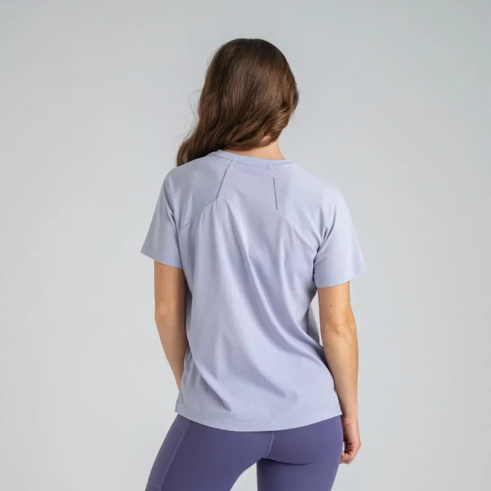 Movo Women's Performance T-shirt — Foam Green