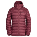 Nubaro Men's Insulated Hooded Jacket — Earth Red