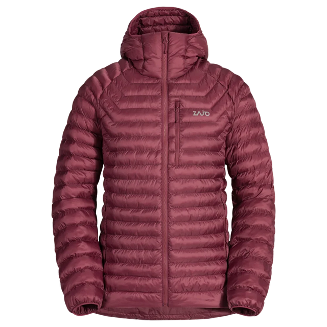 Nubaro Men's Insulated Hooded Jacket — Earth Red