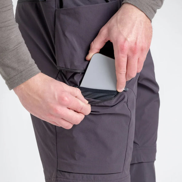 Pado Men's Zip-Off Pants — Dark Navy