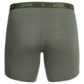 Senti Men's Merino Boxer Briefs Long — Thyme Green