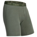 Senti Men's Merino Boxer Briefs Long — Thyme Green