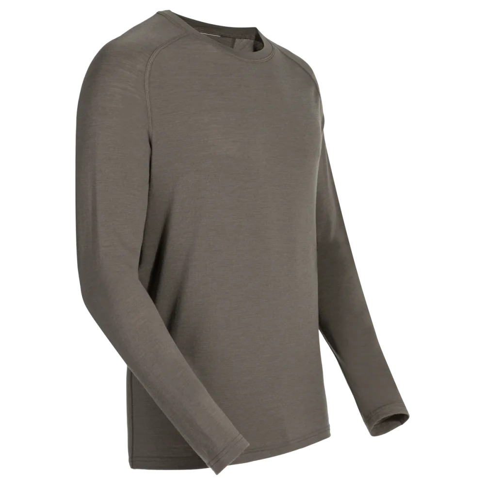 Senti Men's Merino Longsleeve — Falcon Grey