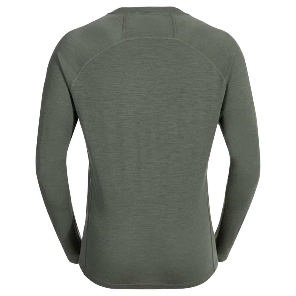 Senti Men's Merino Longsleeve — Thyme Green