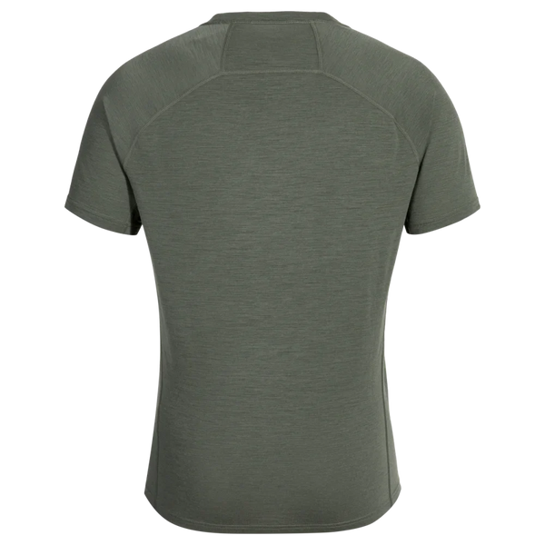 Senti Men's Merino T-shirt — Thyme Green