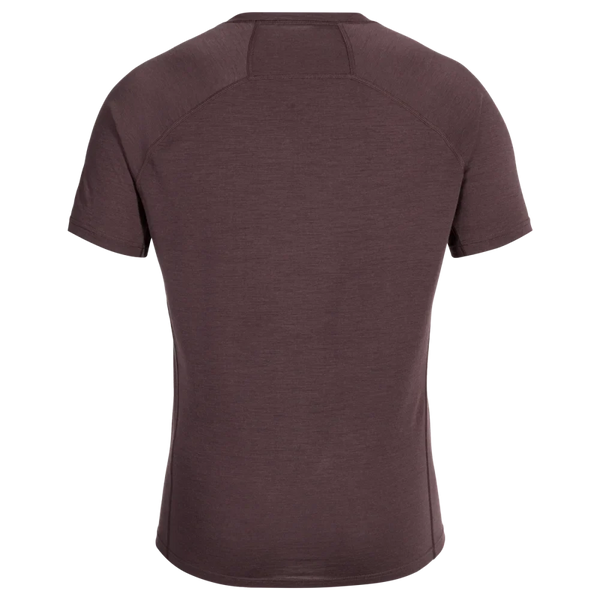 Senti Men's Merino T-shirt — Decadent Red
