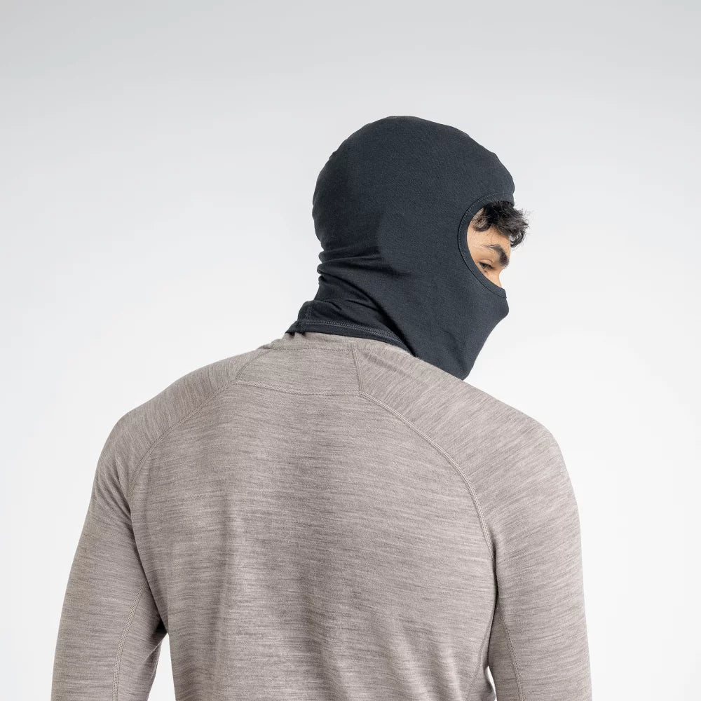 Senti Merino Balaclava — Black