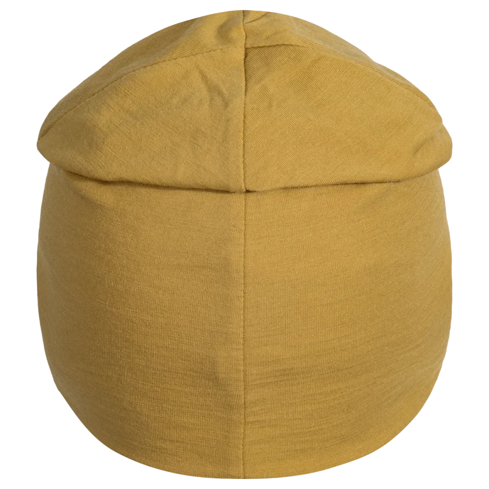 Senti Merino Beanie — Amber Gold