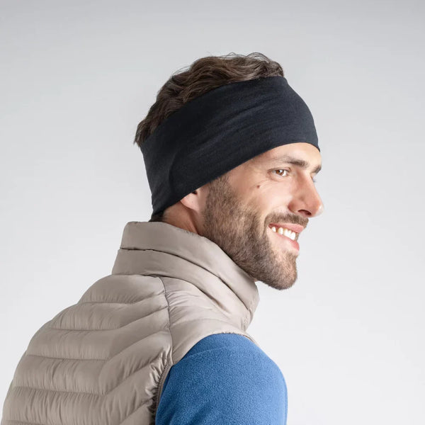 Senti Merino Headband — Falcon Grey