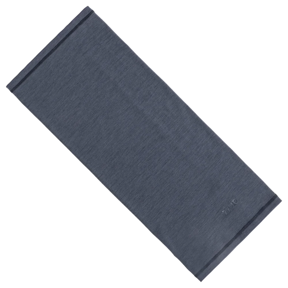 Senti Merino Multifunctional Scarf — Grey Navy