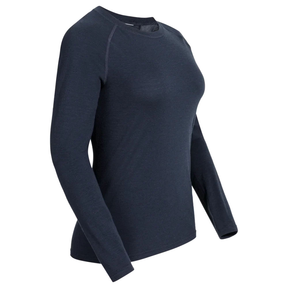 Senti Women's Merino Longsleeve — Dark Navy