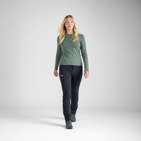 Senti Women's Merino Longsleeve — Dark Navy