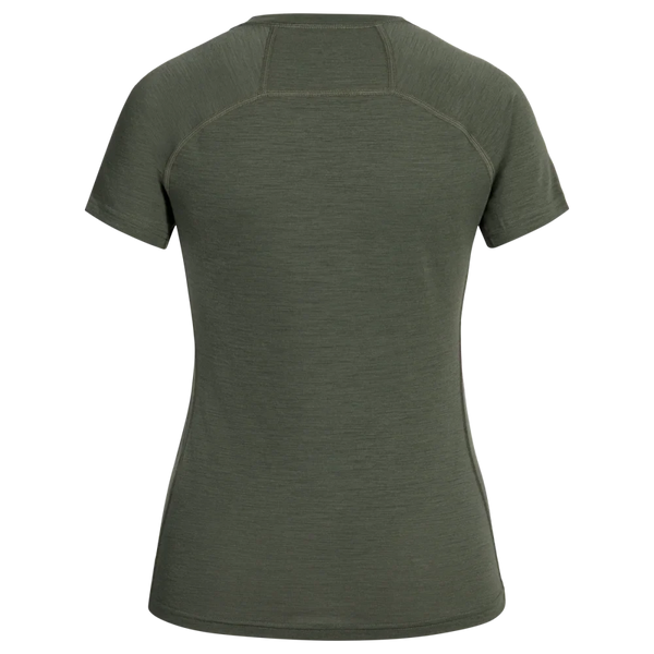Senti Women's Merino T-shirt — Thyme Green